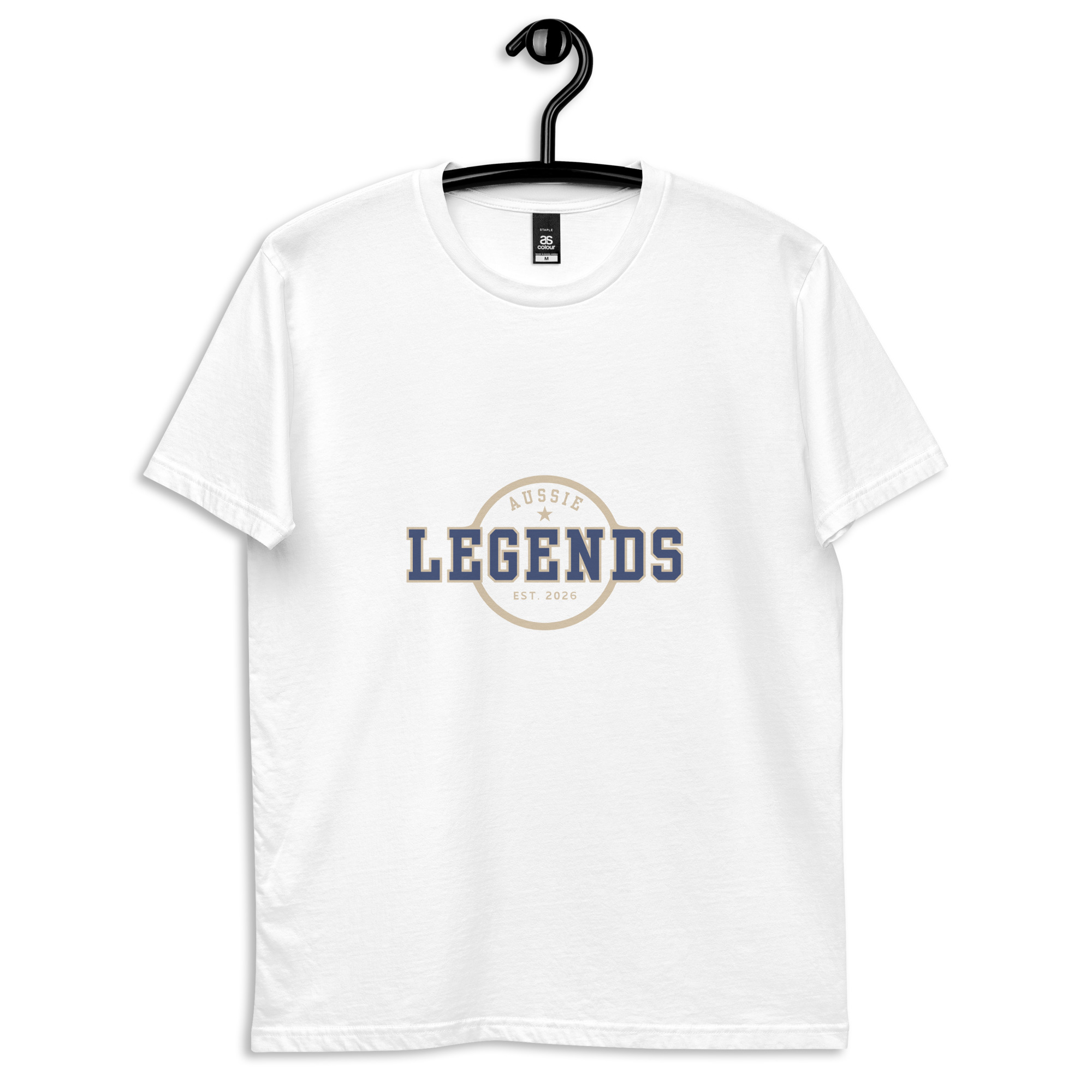aussie legends premium quality men's staple tee aussie legends premium quality men's staple tee