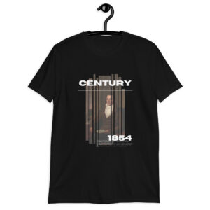 centuary 1854 short sleeve value pick unisex t shirt