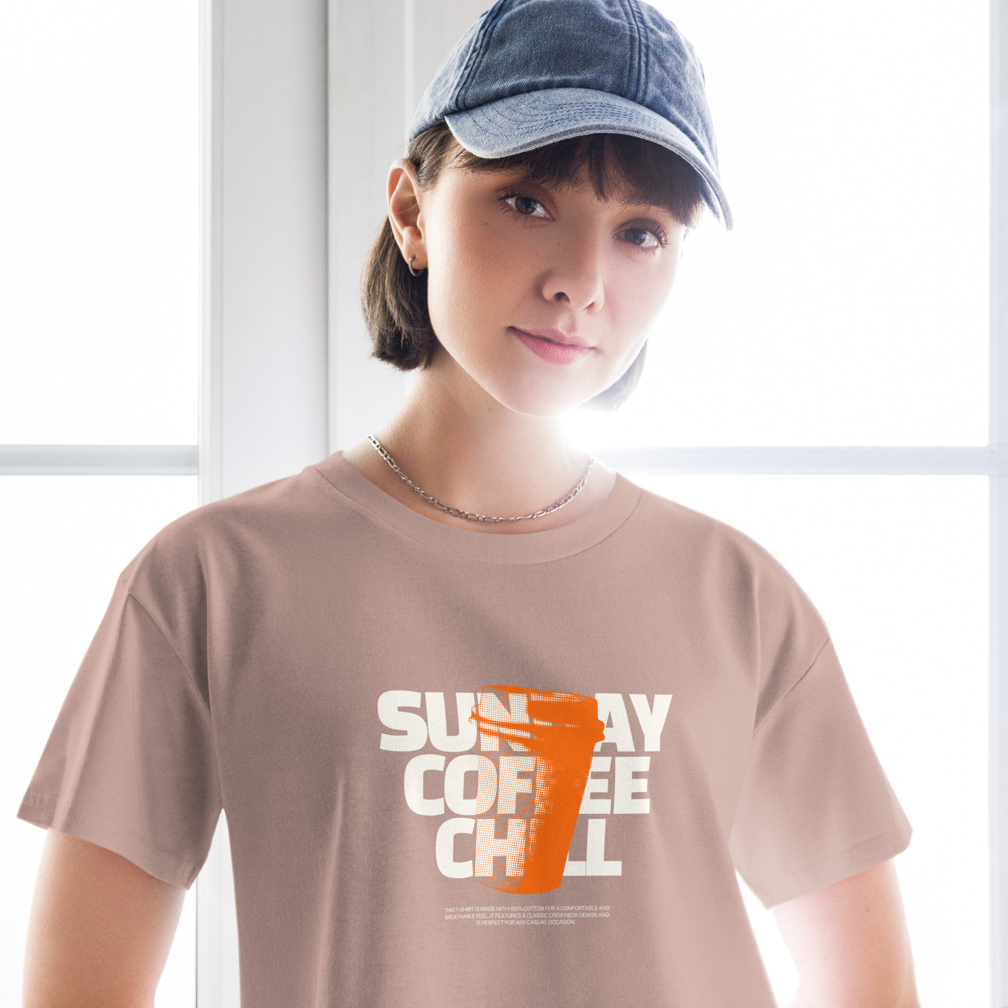 sunday coffee chill haze pink women’s crop top sunday coffee chill haze pink women’s crop top