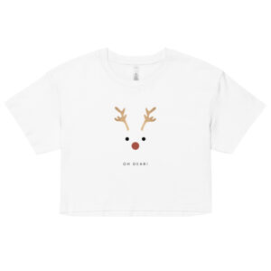oh dear women’s crop top