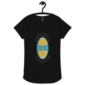 slice of lemon premium quality women’s round neck tee