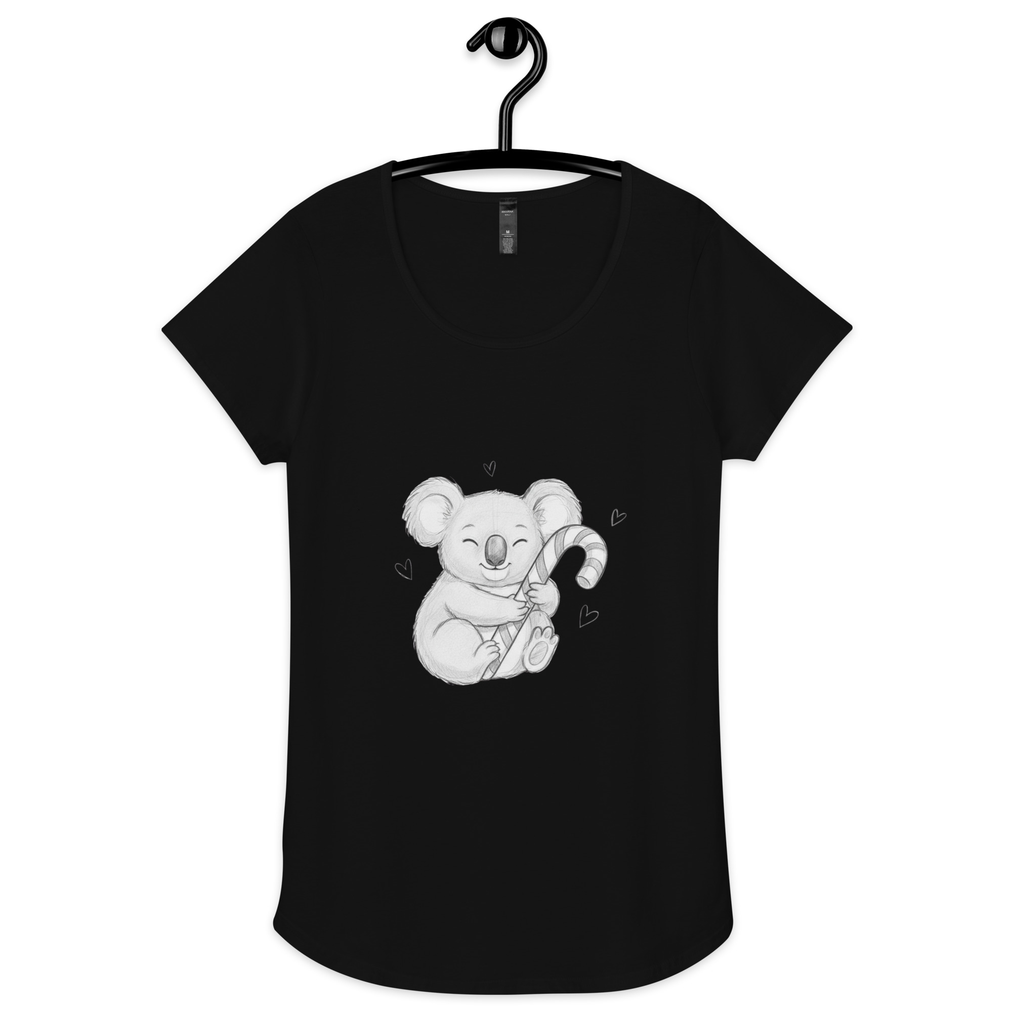 koala sketch women’s round neck premium tee koala sketch women’s round neck premium tee
