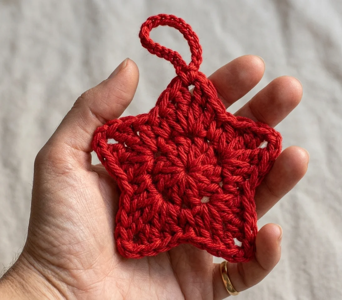 crochet star pattern