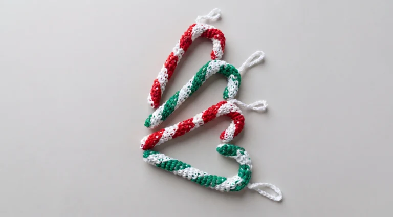 crochet candy cane pattern