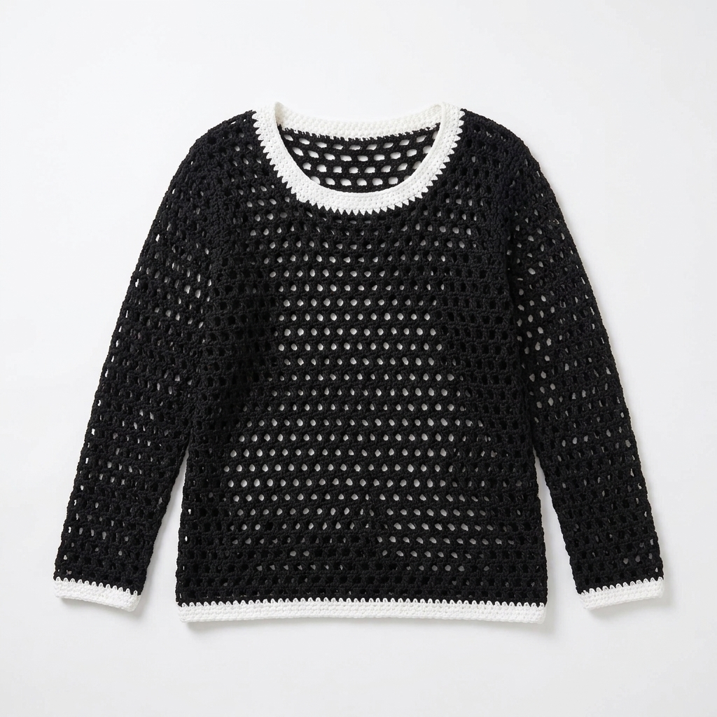 crochet summer sweater