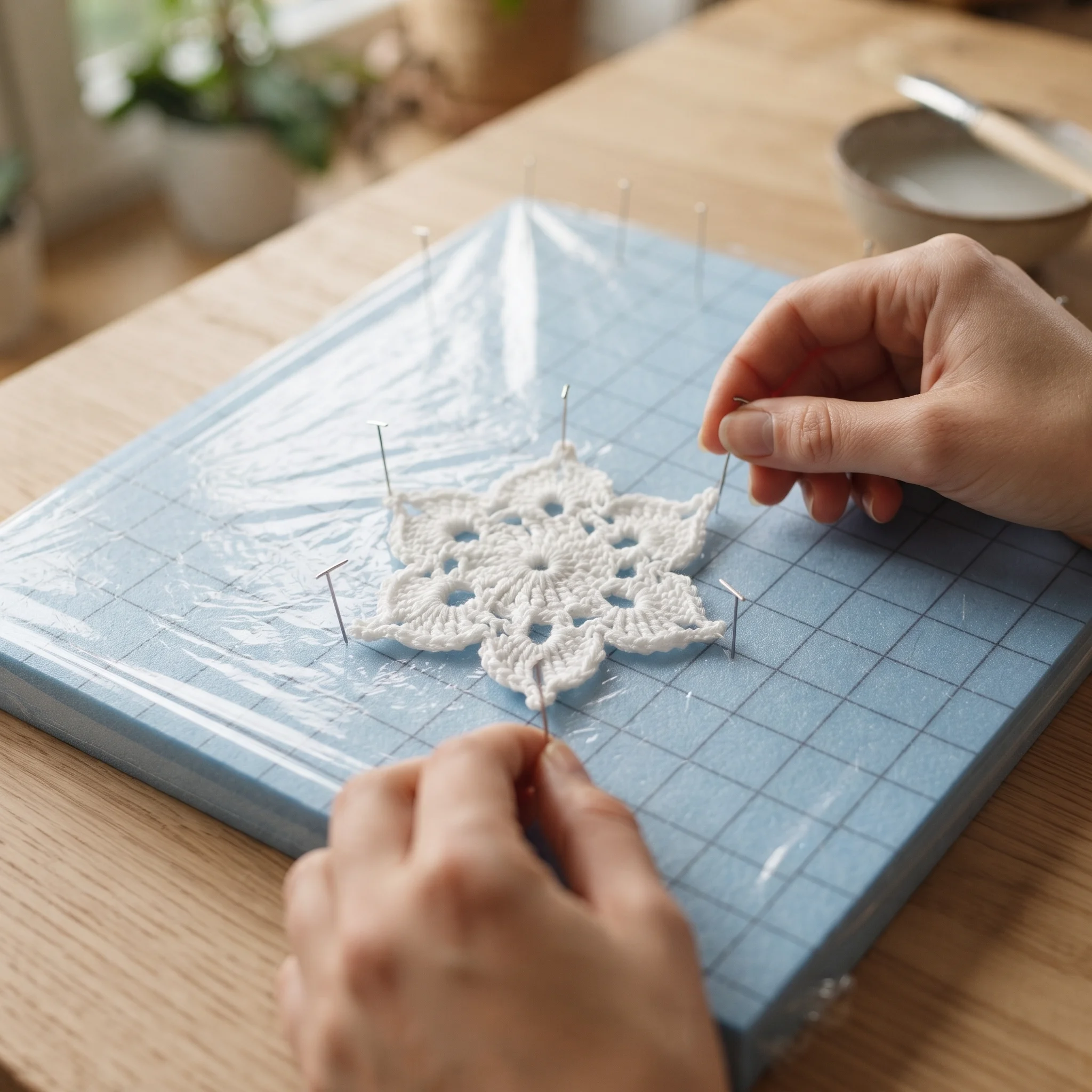 How to Stiffen Crochet 