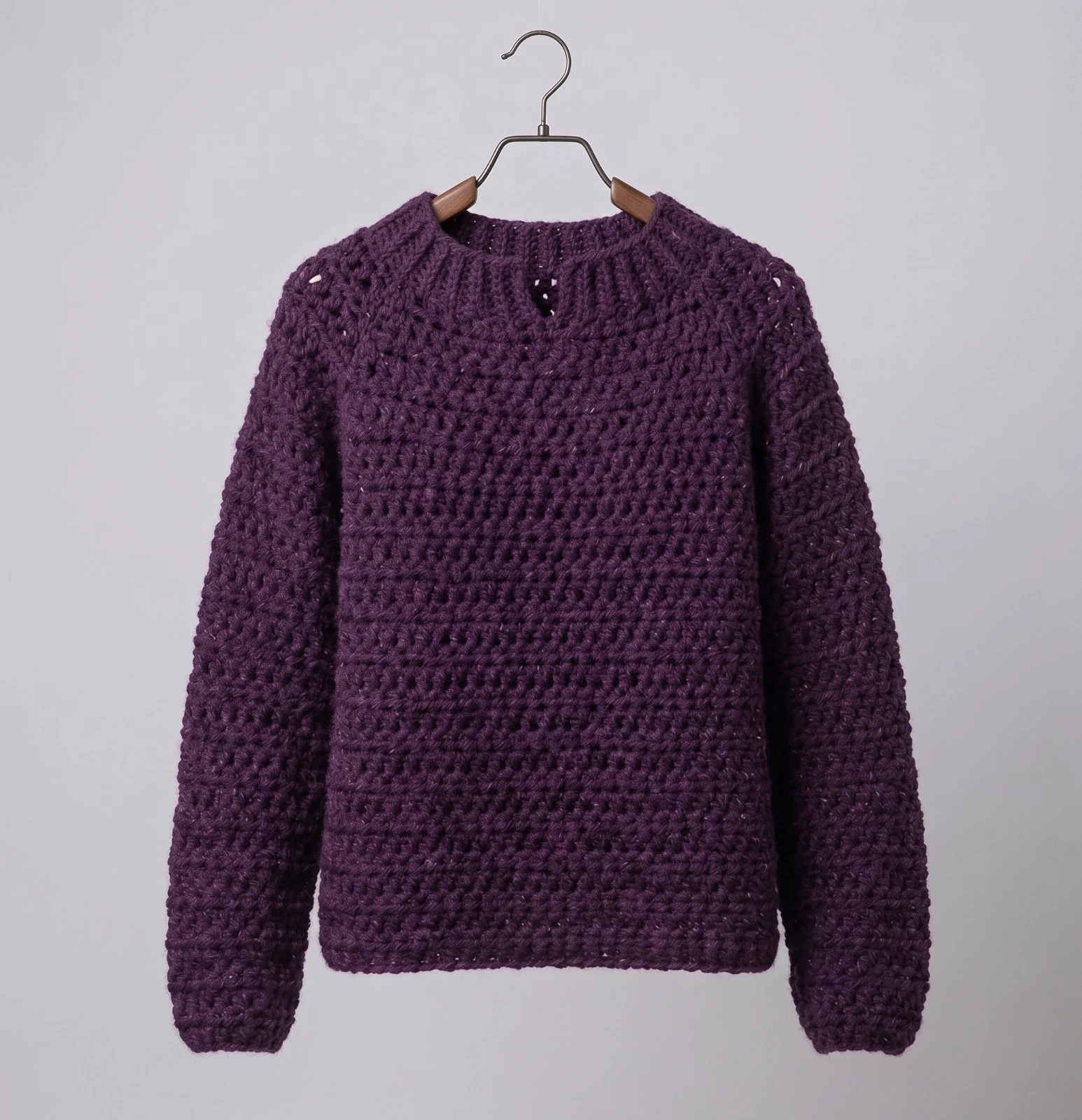 beginner crochet sweater